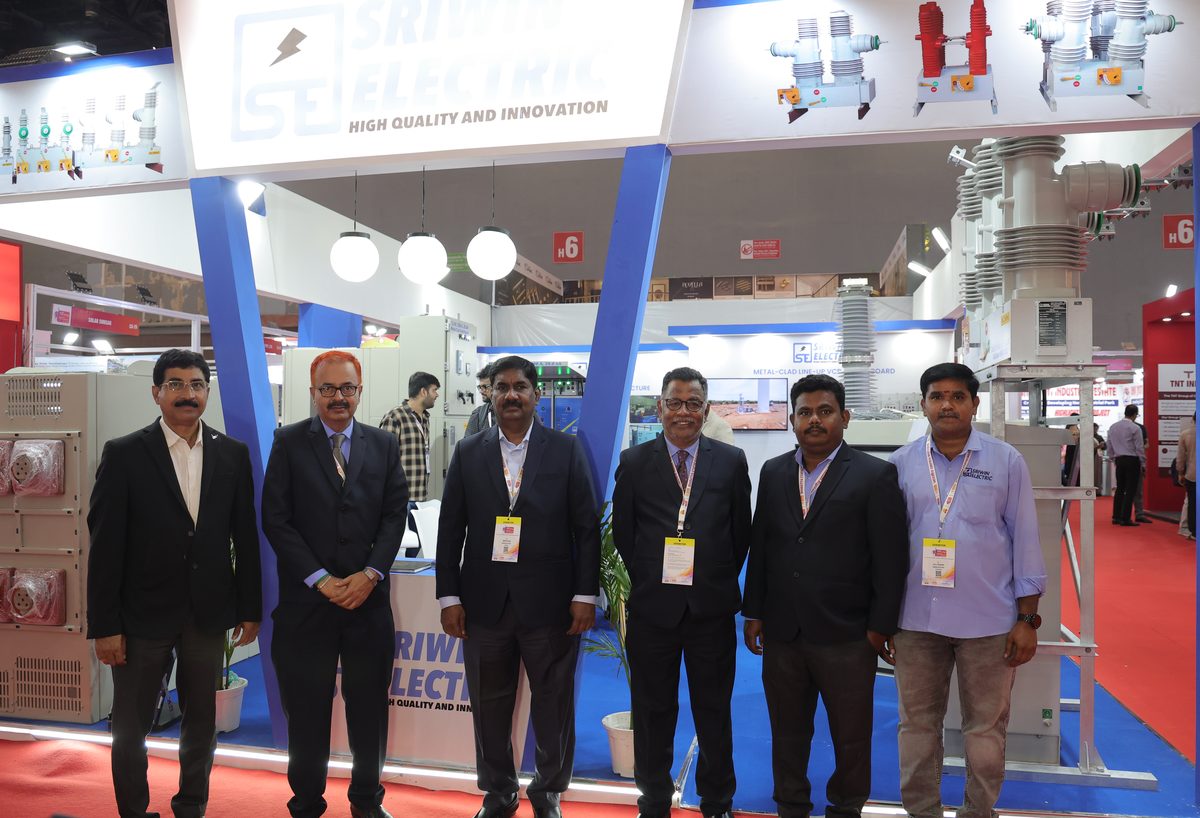 The Sriwin Electric stall and team at BVM 2026